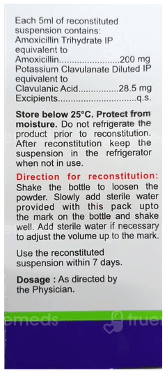Clavam Bid Dry Syrup 60Ml