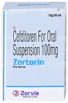 Zortorin Dry Syrup 30Ml