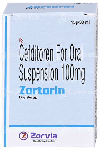 Zortorin Dry Syrup 30Ml