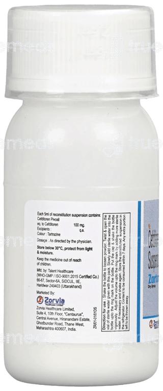 Zortorin Dry Syrup 30Ml
