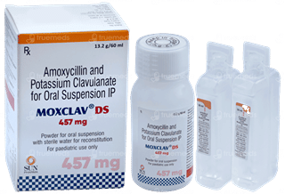 Moxclav Ds 457Mg Suspension 60Ml