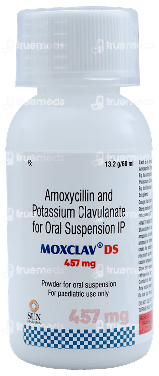 Moxclav Ds 457Mg Suspension 60Ml