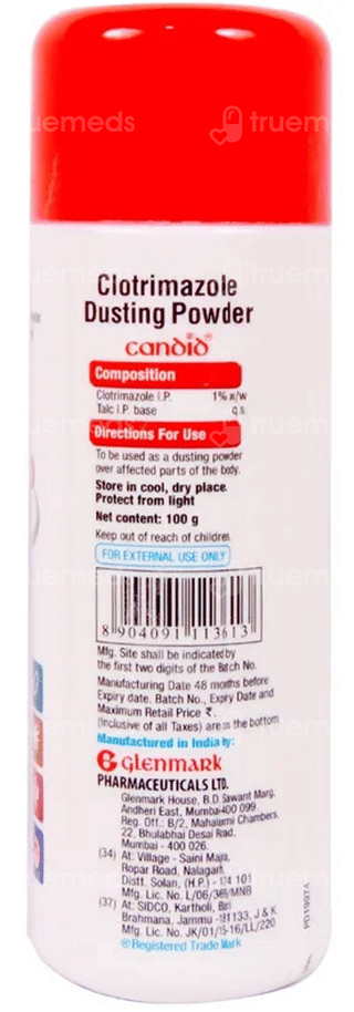 Candid Dusting Powder 100Gm