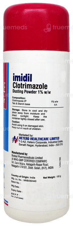 Imidil Dusting Powder 100Gm