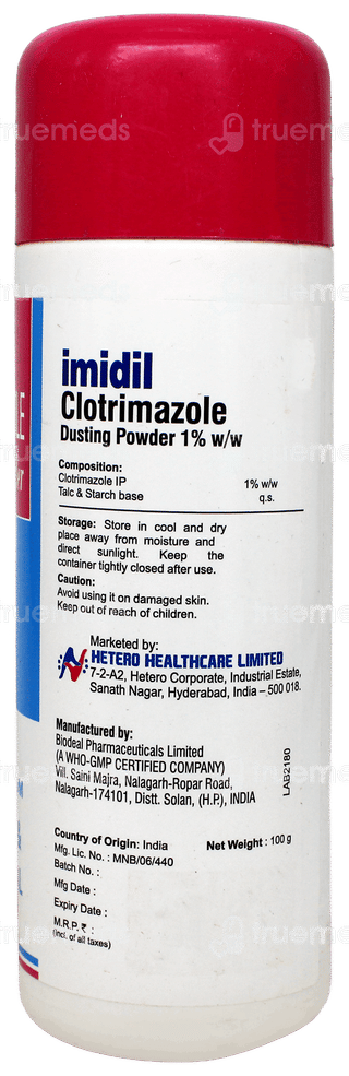 Imidil Dusting Powder 100Gm