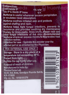 Nuforce Dusting Powder 75Gm