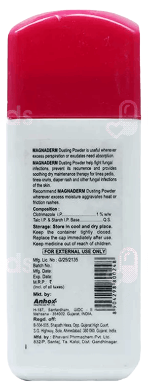 Magnaderm Dusting Powder 75Gm