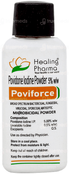 Poviforce Dusting Powder 10gm Poviforce Dusting Powder 10gm