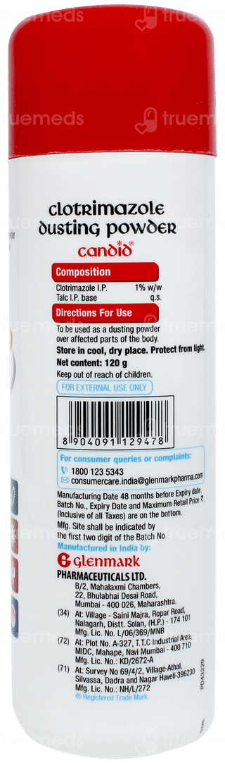Candid Dusting Powder 120gm