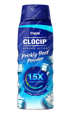 Clocip Advance Action Prickly Heat Powder 150 GM