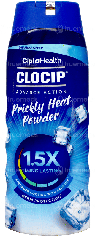 Clocip Advance Action Prickly Heat Powder 150Gm