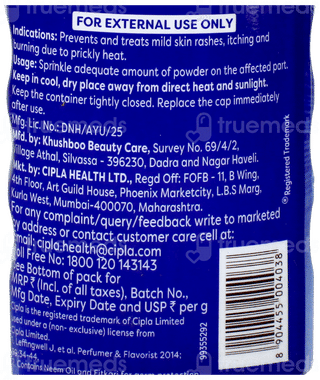 Clocip Advance Action Prickly Heat Powder 150Gm