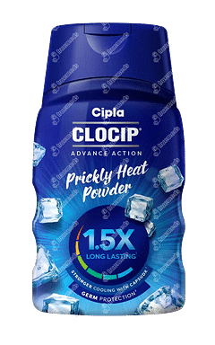 Clocip Advance Action Prickly Heat Powder 50gm