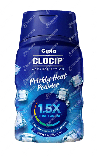 Clocip Advance Action Princkly Heat Powder 50 GM