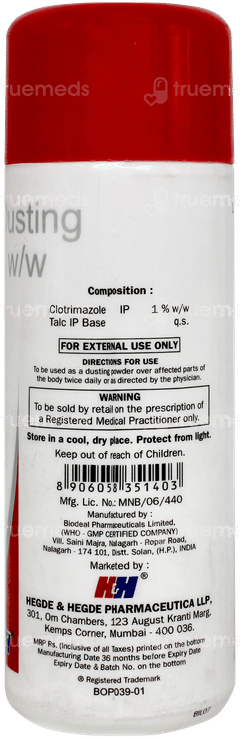 Czhh Dusting Powder 100gm