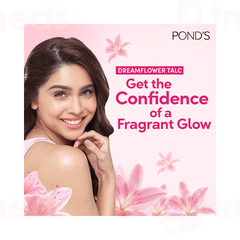 Ponds Dreamflower Pink Lily Fragrant Talcum Powder 100gm