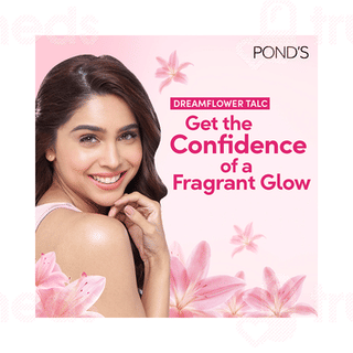 Ponds Dreamflower Pink Lily Fragrant Talcum Powder 100gm