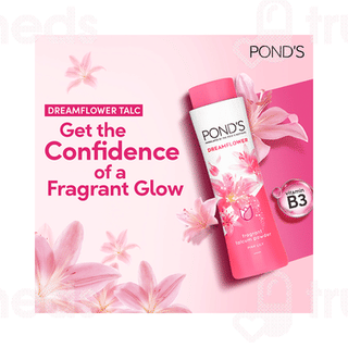Ponds Dreamflower Pink Lily Fragrant Talcum Powder 100gm