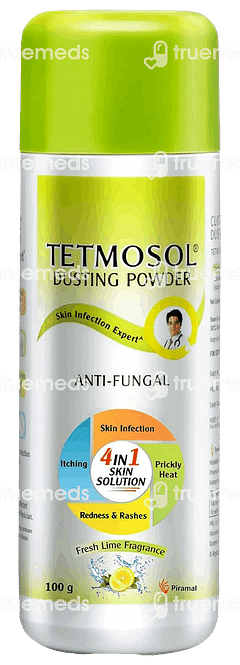 Tetmosol Fresh Lime Fragrance Dusting Powder 100gm