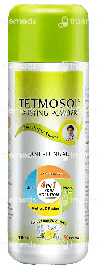 Tetmosol Fresh Lime Fragrance Dusting Powder 100gm