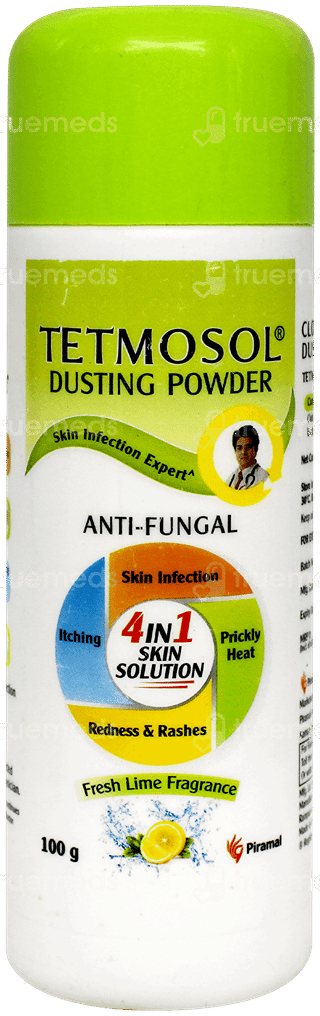 Tetmosol Fresh Lime Fragrance Dusting Powder 100Gm