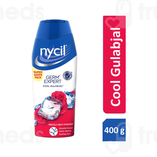Nycil Germ Expert Prickly Heat Cool Gulabjal Powder 400 GM