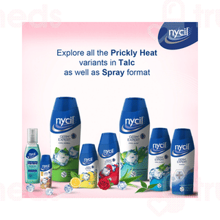 Nycil Germ Expert Prickly Heat Cool Gulabjal Powder 400 GM