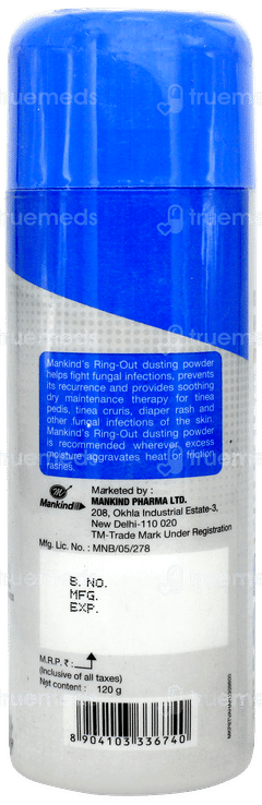 Ring Out Dusting Powder 120gm Ring Out Dusting Powder 120gm