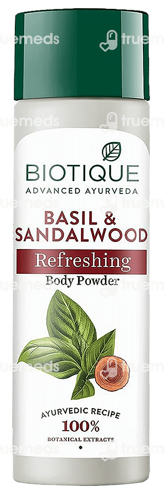 Biotique Basil And Sandalwood Refreshing Body Powder 150 GM