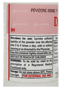 Drez Dusting Powder 10Gm Drez Dusting Powder 10Gm