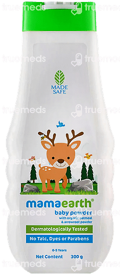 Made Safe Mamaearth Baby Powder 300 GM