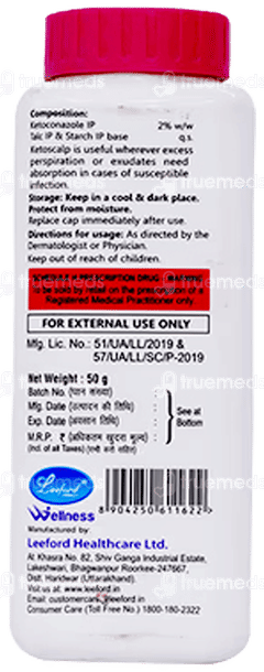 Ketoscalp Dusting Powder 50Gm