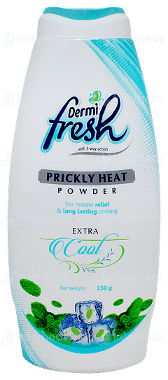 Dermi Fresh Extra Cool Prickly Heat Powder 150gm