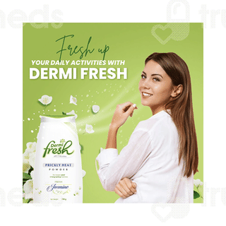 Dermi Fresh Prickly Heat Jasmine Powder 150gm