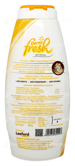 Dermi Fresh Prickly Heat Sandal Powder 150gm