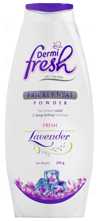 Dermi Fresh Lavender Prickly Heat Powder 150Gm