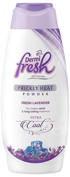 Dermi Fresh Lavender Prickly Heat Powder 150Gm Dermi Fresh Lavender Prickly Heat Powder 150Gm