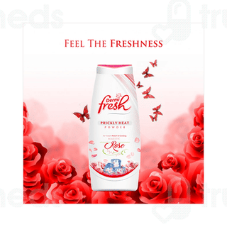 Dermi Fresh Majestic Rose Prickly Heat Powder 150gm