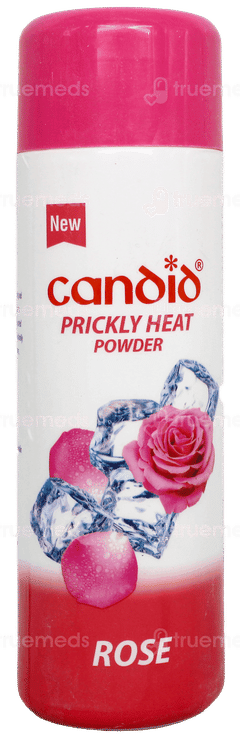 Candid New Rose Prickly Heat Powder 120Gm
