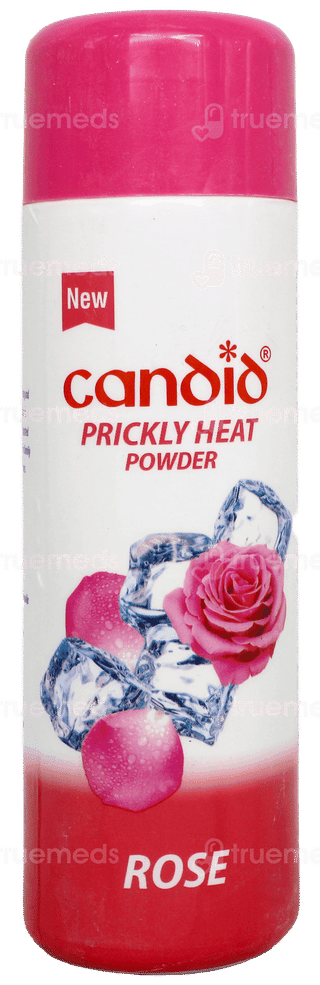 Candid New Rose Prickly Heat Powder 120Gm
