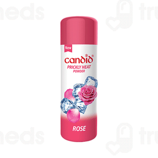 Candid New Rose Prickly Heat Powder 120gm