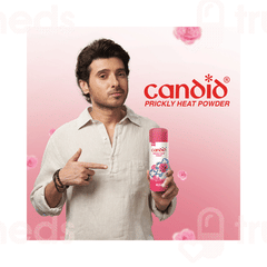 Candid New Rose Prickly Heat Powder 120gm