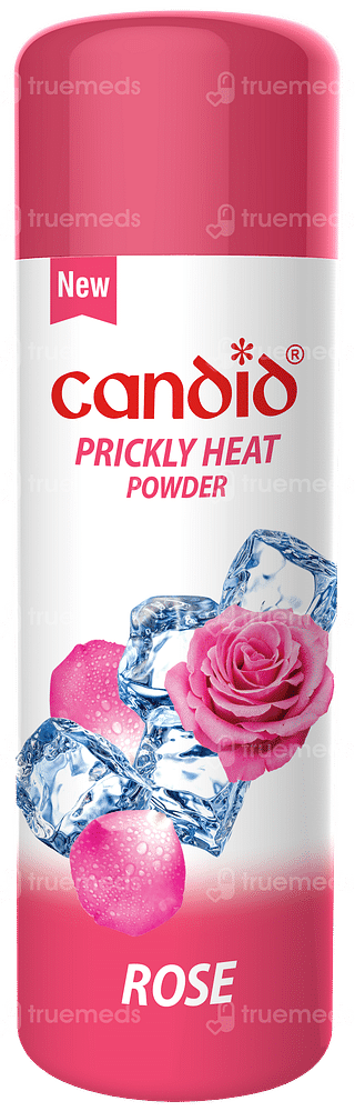 New Candid Rose Prickly Heat Powder 120gm