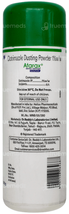 Atarax Dusting Powder 100gm