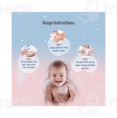 Sebamed Baby With Honeysuckle Powder 200gm