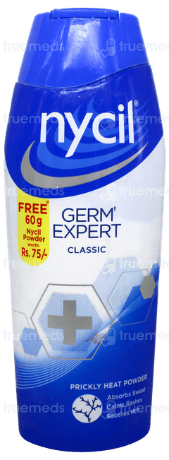 Nycil Germ Expert Classic Prickly Heat Powder 150gm With 60gm Free