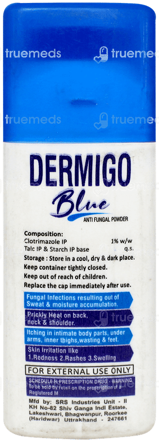 Dermigo Blue Dusting Powder 100Gm