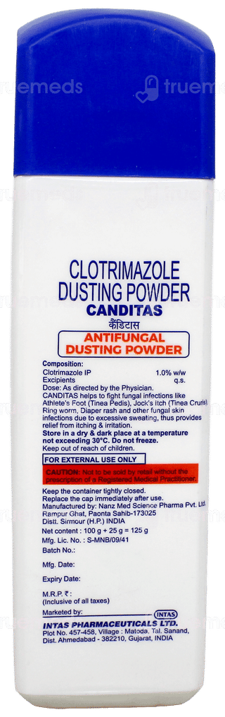 Canditas Dusting Powder 125Gm