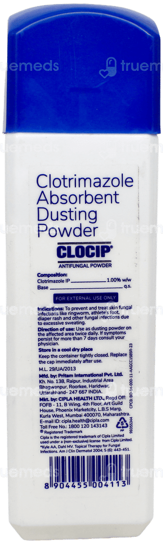 Clocip Dusting Powder 120Gm