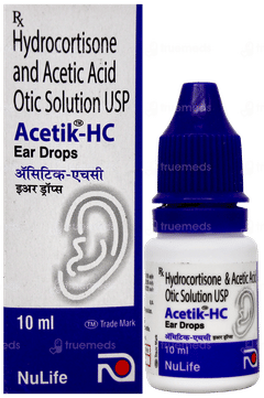 Acetik Hc Ear Drops 10Ml